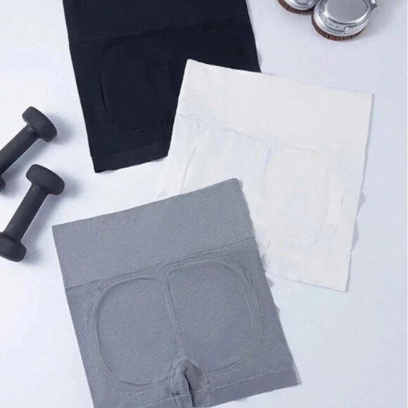 NEW without tag 3 pieces set tummy control seamless boxer shorts butt liffting - Picture 5 of 6